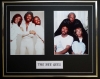 THE BEE GEES/DOUBLE PHOTO DISPLAY/FRAMED