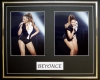 BEYONCE/DOUBLE PHOTO DISPLAY/FRAMED