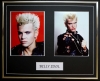 BILLY IDOL/DOUBLE PHOTO DISPLAY/FRAMED