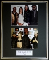 THE BLACK EYED PEAS/DOUBLE PHOTO DISPLAY/FRAMED
