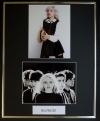 BLONDIE/DOUBLE PHOTO DISPLAY/FRAMED