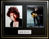 BOB DYLAN/DOUBLE PHOTO DISPLAY/FRAMED