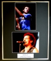 BRUCE SPRINGSTEEN/DOUBLE PHOTO DISPLAY/FRAMED