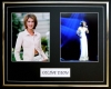 CELIN DION/DOUBLE PHOTO DISPLAY/FRAMED