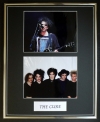 THE CURE/DOUBLE PHOTO DISPLAY/FRAMED