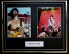 FRANK ZAPPA/DOUBLE PHOTO DISPLAY/FRAMED