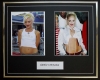 GWEN STEFANI/DOUBLE PHOTO DISPLAY/FRAMED