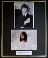 JOHN LENNON/DOUBLE PHOTO DISPLAY/FRAMED