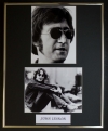 JOHN LENNON/DOUBLE PHOTO DISPLAY/FRAMED