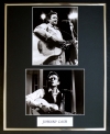 JOHNNY CASH/DOUBLE PHOTO DISPLAY/FRAMED
