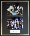 KISS/DOUBLE PHOTO DISPLAY/FRAMED