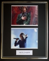 MICK JAGGER/DOUBLE PHOTO DISPLAY/FRAMED