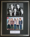 ONE DIRECTION/DOUBLE PHOTO DISPLAY/FRAMED