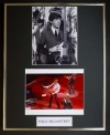 PAUL MCCARTNEY/DOUBLE PHOTO DISPLAY/FRAMED