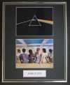 PINK FLOYD/DOUBLE PHOTO DISPLAY/FRAMED