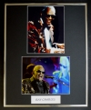 RAY CHARLES/DOUBLE PHOTO DISPLAY/FRAMED