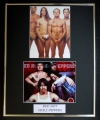 RED HOT CHILI PEPPERS/DOUBLE PHOTO DISPLAY/FRAMED