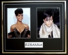 RIHANNA/DOUBLE PHOTO DISPLAY/FRAMED