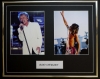 ROD STEWART/DOUBLE PHOTO DISPLAY/FRAMED