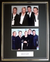 WESTLIFE/DOUBLE PHOTO DISPLAY/FRAMED