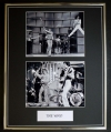 THE WHO/DOUBLE PHOTO DISPLAY/FRAMED