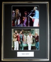 THE WHO/DOUBLE PHOTO DISPLAY/FRAMED