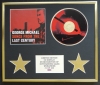 GEORGE MICHAEL/CD DISPLAY/LIMITED EDITION/COA/SONGS FROM THE LAST CENTURY