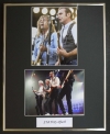 STATUS QUO/DOUBLE PHOTO DISPLAY/FRAMED