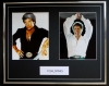 TOM JONES/DOUBLE PHOTO DISPLAY/FRAMED