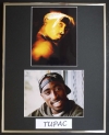 TUPAC/DOUBLE PHOTO DISPLAY/FRAMED