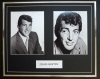 DEAN MARTIN/DOUBLE PHOTO DISPLAY/FRAMED