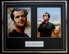 JACK NICHOLSON/DOUBLE PHOTO DISPLAY/FRAMED