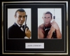 SEAN CONNERY/DOUBLE PHOTO DISPLAY/FRAMED