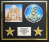 IRON MAIDEN/CD DISPLAY/LIMITED EDITION/COA/POWERSLAVE