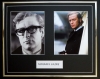 MICHAEL CAINE/DOUBLE PHOTO DISPLAY/FRAMED