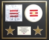 JAY-Z/CD DISPLAY/LIMITED EDITION/COA/THE BLUEPRINT 3