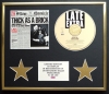 JETHRO TULL/CD DISPLAY/LIMITED EDITION/COA/THICK AS A BRICK