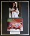 ANGELINA JOLIE/DOUBLE PHOTO DISPLAY/FRAMED