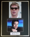 BRAD PITT/DOUBLE PHOTO DISPLAY/FRAMED