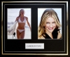 CAMERON DIAZ/DOUBLE PHOTO DISPLAY/FRAMED