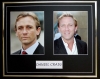 DANIEL CRAIG/DOUBLE PHOTO DISPLAY/FRAMED