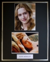 KATE WINSLET/DOUBLE PHOTO DISPLAY/FRAMED