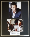 ROBERT DE NIRO/DOUBLE PHOTO DISPLAY/FRAMED