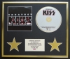 KISS/CD DISPLAY/LIMITED EDITION/COA/GREATEST