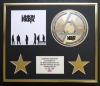 LINKIN PARK/CD DISPLAY/LIMITED EDITION/COA/MINUTES TO MIDNIGHT