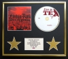 LINKIN PARK/CD DISPLAY/LIMITED EDITION/COA/LIVE IN TEXAS