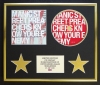 MANIC STREET PREACHERS/CD DISPLAY/LIMITED EDITION/COA/KNOW YOUR NEMY