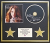 MILEY CYRUS/CD DISPLAY/LIMITED EDITION/COA/THE TIME OF OUR LIFES