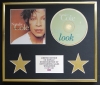 NATALIE COLE/CD DISPLAY/LIMITED EDITION/COA/TAKE A LOOK