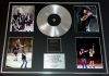AC/DC/GIGANTIC CD PLATINUM DISC & PHOTO DISPLAY/LTD. EDITION/BACK IN BLACK